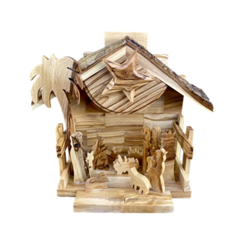 Music Box Nativity Scene